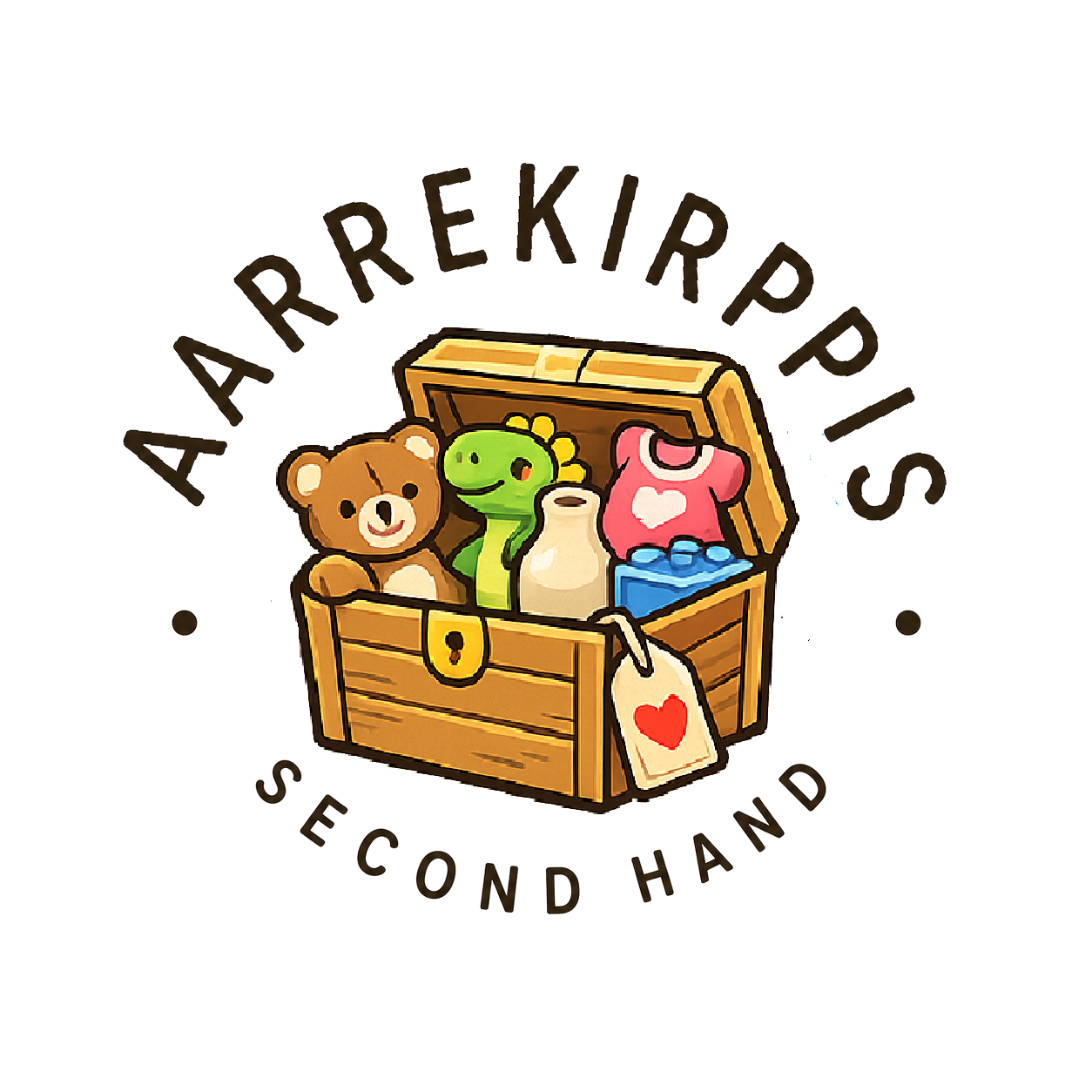 Aarrekirppis logo